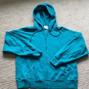 Aritzia TNA cozy fleece zip up Medium